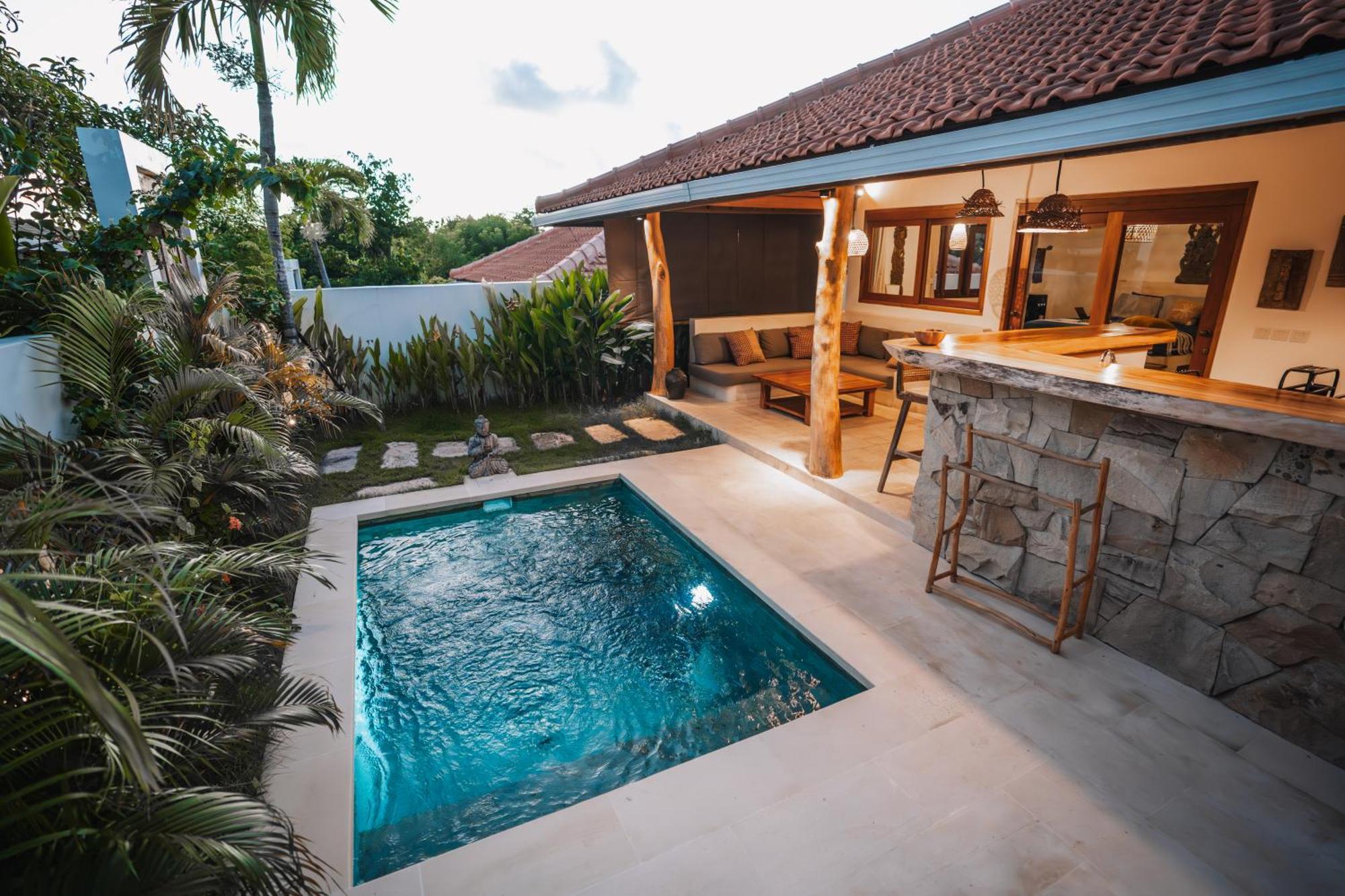 La Kreyiol Bed and Breakfast Uluwatu Eksteriør billede