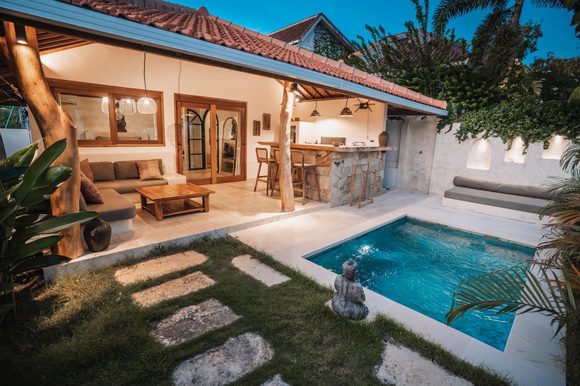 La Kreyiol Bed and Breakfast Uluwatu Eksteriør billede